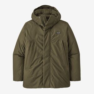 Patagonia Green Insulated Puffer Jacket with Hood